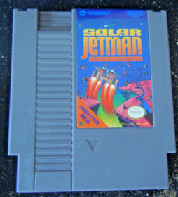 CIB Solar Jetman Hunt for the Golden Warpship Nintendo Entertainment NES 1990