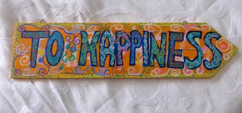 Handmade Multicolor Arrow Sign Home Decor Art Wooden Painted For Wall Or Door - Picture 3 of 5