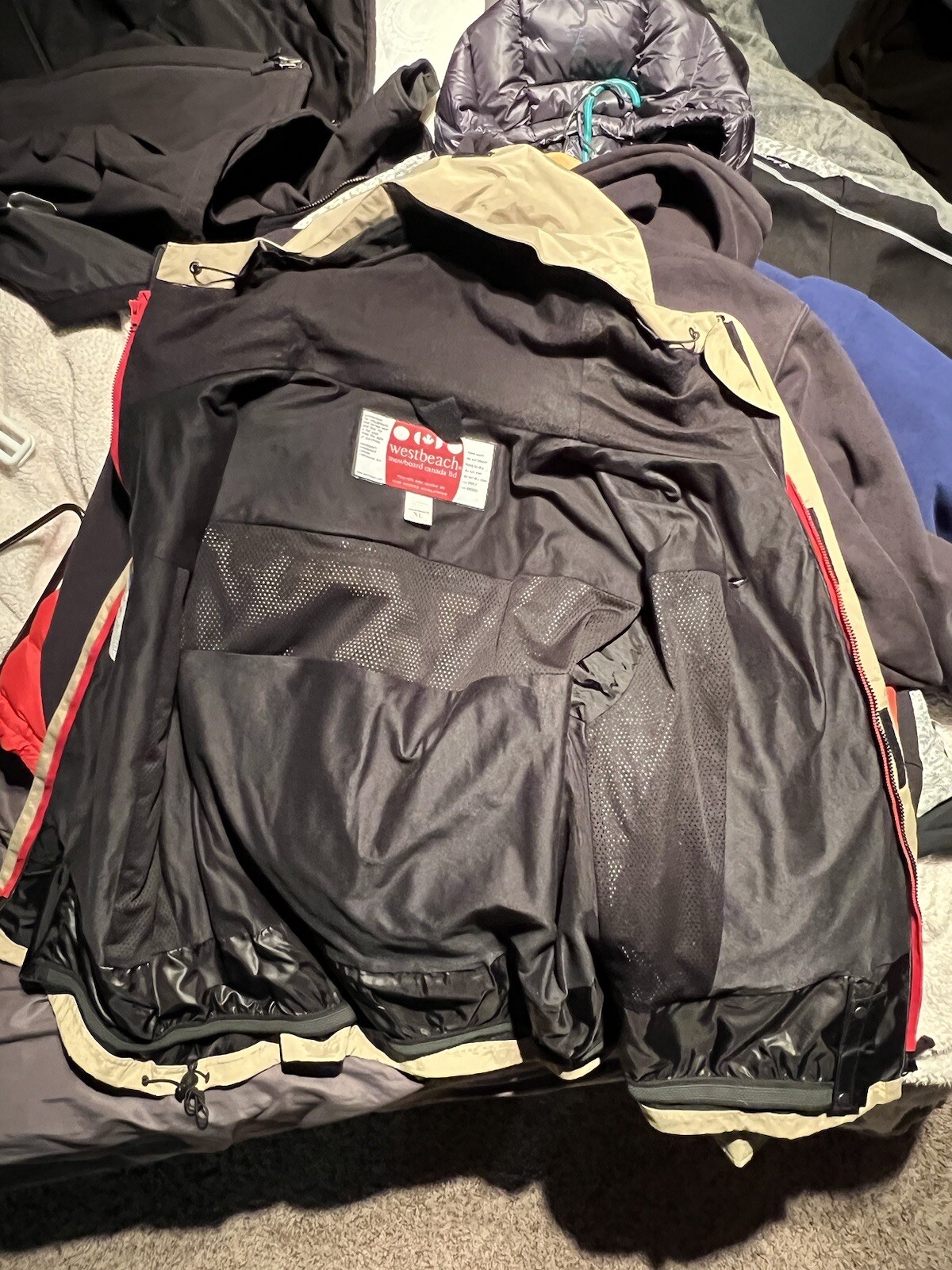 Westbeach Snowboard Jacket Mens XL Snowskirt Great Condition! eBay