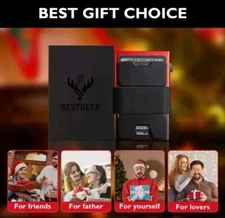 AUTHENTIC Ekster STYLE Aluminum Card Holder Wallet - Black - New SEALED USA AUTH