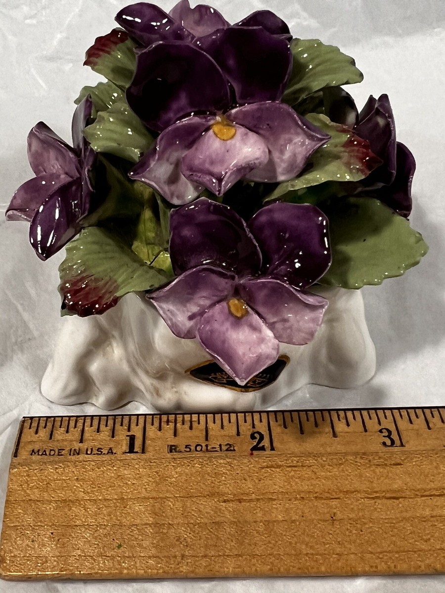 Vintage Aynsley November Violet Fine Bone China Bouquet 3 Vintage Aynsley November Violet Fine Bone China Bouquet 3