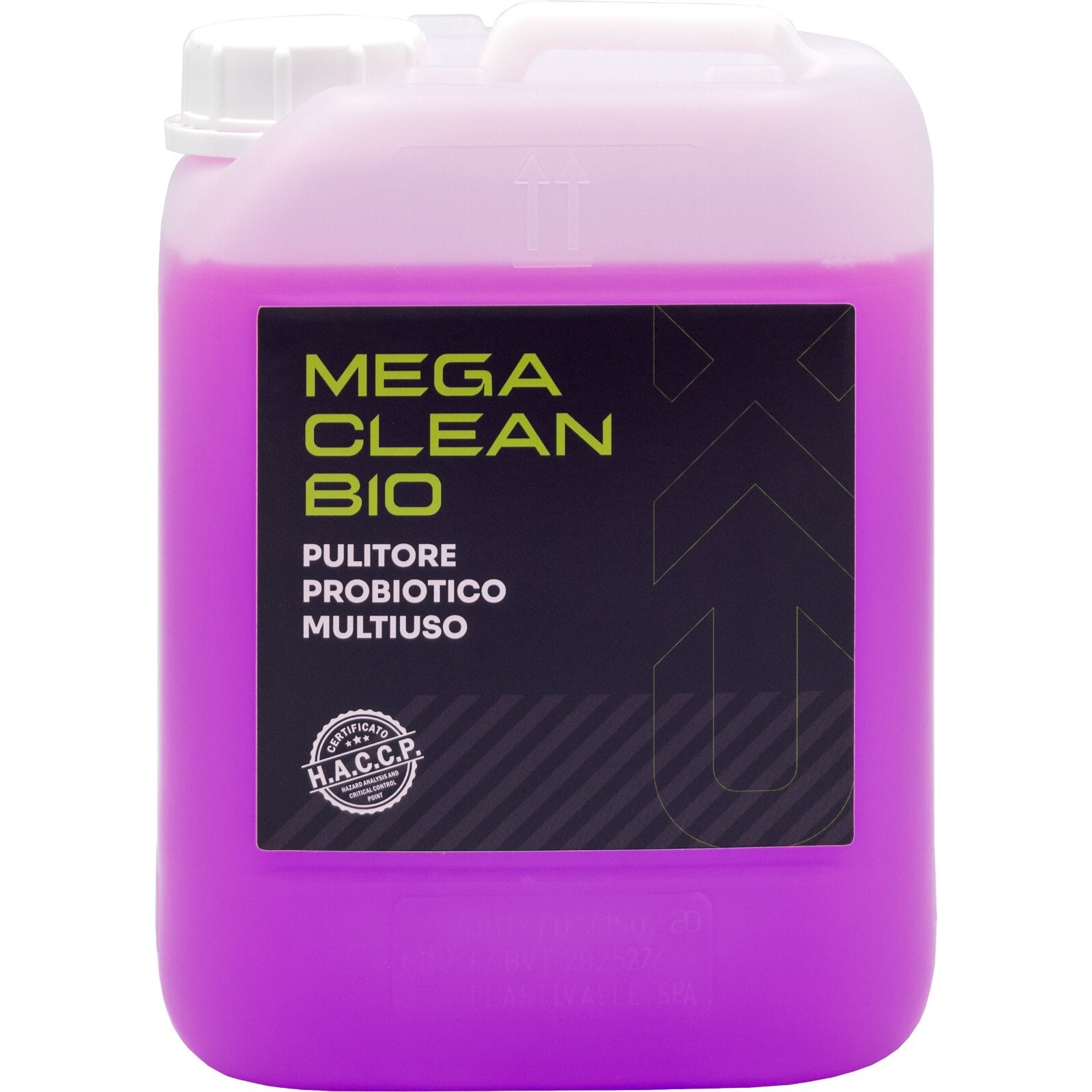 MEGA CLEAN BIO - Pulitore Igienizzante Rimuovi Odori e Macchie Organiche 5L