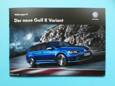 Brochure/catalogue/brochure-VW Golf VII-R-variant - 10/14