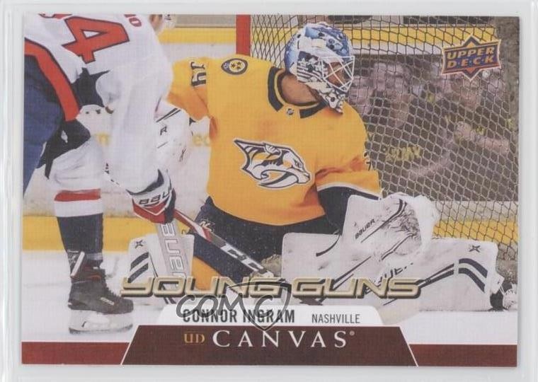 2020-21 Upper Deck UD Canvas Young Guns Connor Ingram #C226 Rookie RC