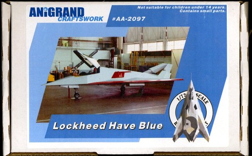 Anigrand Models 1/72 LOCKHEED HAVE BLUE Stealth Aircraft - Picture 1 of 4