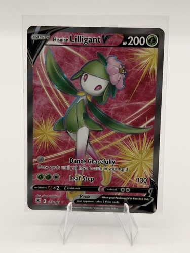 Hisuian Lilligant V (Full Art) Pokemon Astral Radiance 162/189 Near Mint