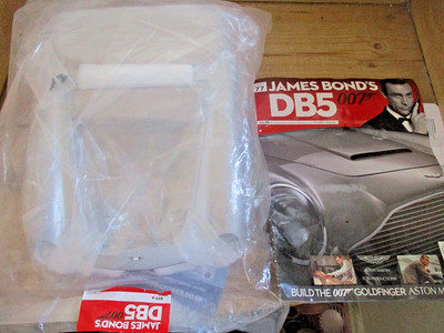 BUILD YOUR OWN EAGLEMOSS JAMES BOND 007 1:8 ASTON MARTIN DB5 ISSUE Issue No77