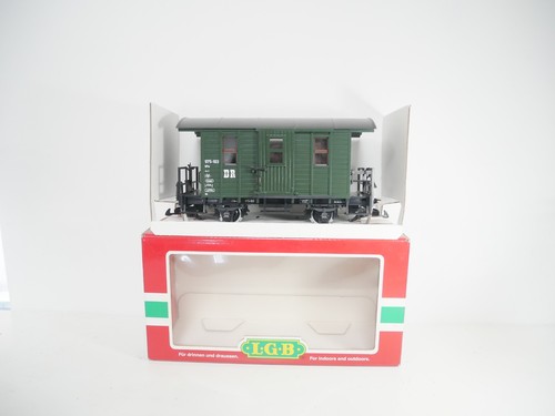 LGB Spur G 44390 DR 4-Rad FAC Nutzwagen Metallräder montiert | Condition: Used