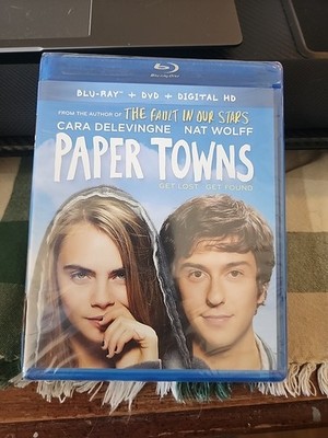 Paper Towns Blu-Ray ONLY NO DVD *BUY 2 GET 3 FREE*