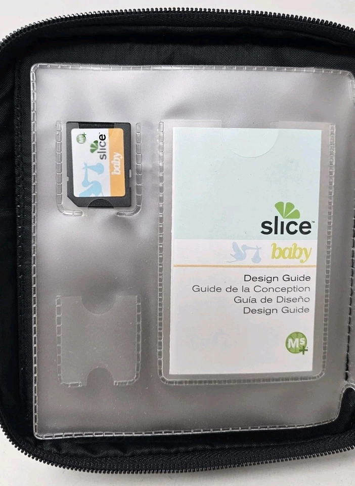 Making Memories Slice Digital Lot of 6 Design Cards Guides Only SD in Case - Image 4 of 4