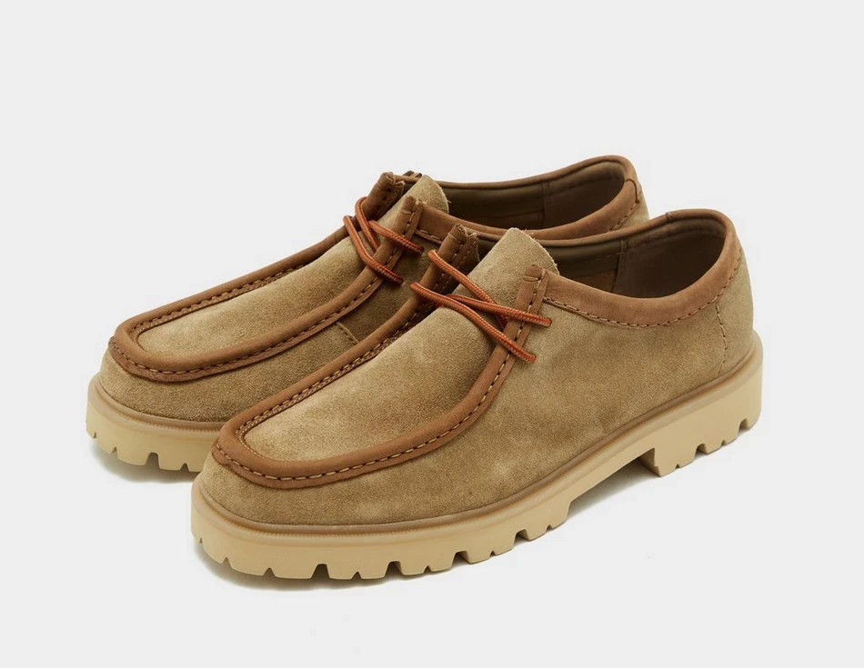 Clarks Originals Cleyhill Seam Shoes in Brown | eBay