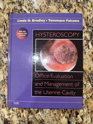 Hysteroscopy Office Eval Management Bradley Linda D VG Book DVD Included