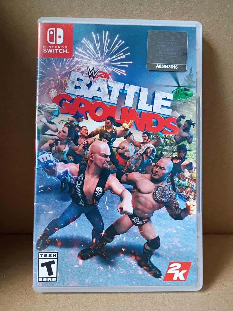 Battlegrounds Nintendo Switch Wwe 2k W2k Battlegrounds Switch - Main Image