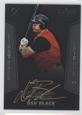 2013 Onyx Platinum Prospects Gold Ink 146/150 Dan Black #PPAU05 Auto 0o9