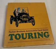 VINTAGE 1965 ORIGINAL PARKER BROTHERS TOURING AUTOMOBILE CARD GAME - COMPLETE