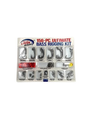 Eagle Claw Lazer Sharp 156PC Ultimate Bass Rigging Kit