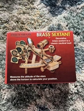 Solid Brass Sextant Nautical Navigation Instrument Decorative Design