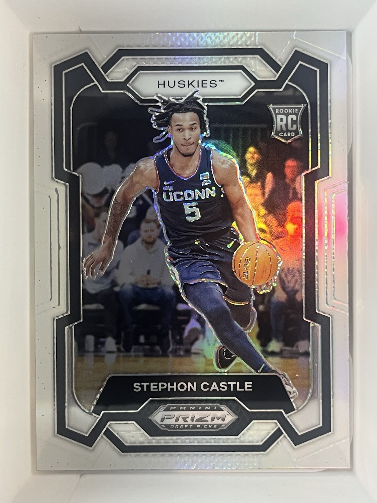 2024-25 Panini Prizm Draft Picks - Stephon Castle #17 Silver Prizm (RC)
