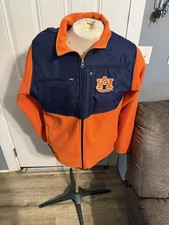 Genuine Stuff Men’s Auburn Tigers Collegiate Flanker III Fleece Jacket Large EUC
