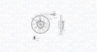 LüFter MotorküHlung Magneti Marelli 069422883010 12V 114W 294Mm FüR VW Bora 1 4