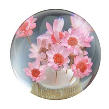 Flower Shifter Knob for Round Car Gear Stick Head Unique Shift Handle Pink