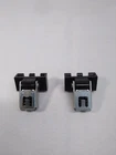 2 TECHNICS Turntable Dust Cover Hinges SL-BD1 SL-BD20 SL-BD22 SL-BD27 SL-QD33