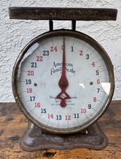 Vintage American Family Kitchen Scale 25 lb R...