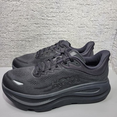 Hoka One One Bondi 9 Men's Size US 8.5B Black Athletic Running Sneakers