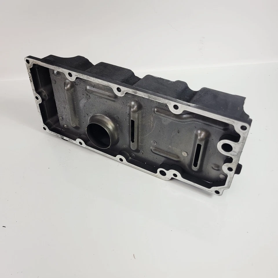 Cacerola de aceite de motor de doble leva Electra Glide 2000-2008 OEM Harley Davidson Touring Road Foto 2 de 4