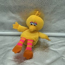 1997 Applause Big Bird 8" Beanbag Toy - Vintage Sesame Street