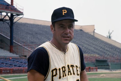 American baseball infielder Bill Mazeroski Pittsburgh Pirates Forb- Old Photo
