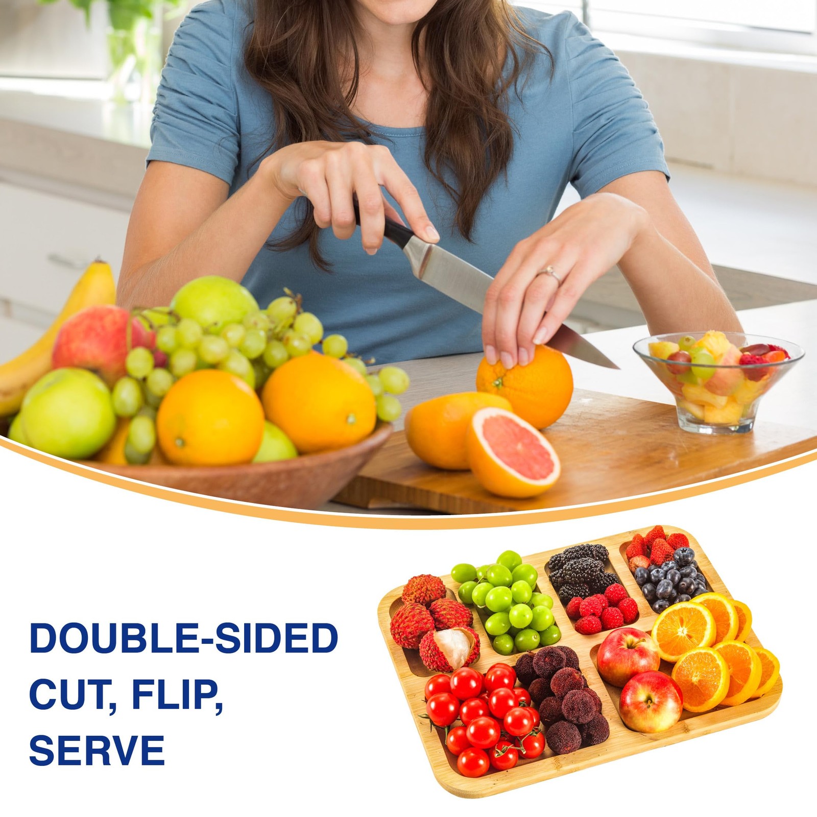 Charcuterie Board with Clear Lid, Travel Portable Cheese Board Charcuterie Bo...