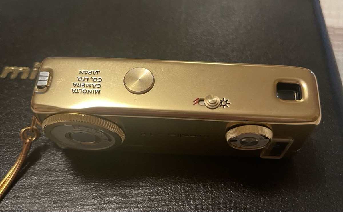 【レア】Minolta-16 ミノルタ16 ポケットカメラ ゴールド レア】Minolta-16 ミノルタ16 ポケットカメラ ゴールド minolta-16 MG