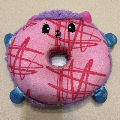 Pikmi Pops Doughmi Rumbles The Hedgehog Plush Fluffy Donut Shape Stuffed Toy
