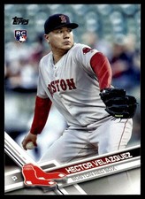 2017 Topps Update Hector Velazquez Rookie Boston Red Sox #US243