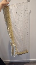 Gota Rukhsati  NET Dupatta Scarf, Nikkah Bride Dulhan  Pakistani Veil  Wedding