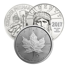 1 oz Platinum Coin (Random Year, Varied Condition, Any Mint) 2154.52 per troy oz