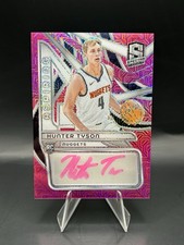 Hunter Tyson 2023-24 Panini Spectra RC Aspiring Pink Ink Rookie Auto #/25 AA-HTY