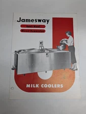 JAMESWAY SANI-KOOL DIRECT EXPANSION MILK COOLERS SALES LITERATURE BROCHURE 1961