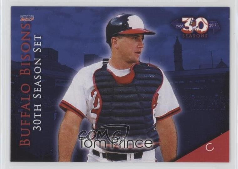 2017 Choice Buffalo Bisons 30th Season Tom Prince #20 h1f