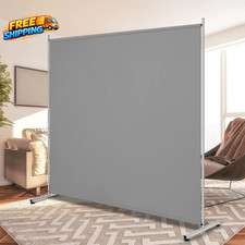 Single Large Panel Room Divider Privacy Screen for Office Partition Separators