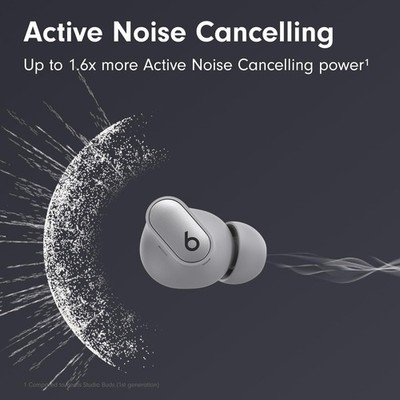 Beats by Dr. Dre Studio Buds + - Cosmic Silver for sale online | eBay