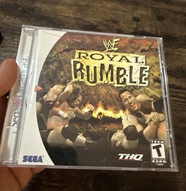 WWF Royal Rumble (Sega Dreamcast, 2000) Very Good Condition CIB Tested Nice Disc