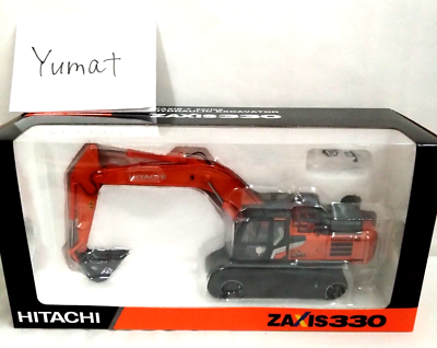 HITACHI ZAXIS330X ミニカー 1/50 1/50 Scale Hitachi ZAXIS 330X-7 Hydraulic Excavator Diecast