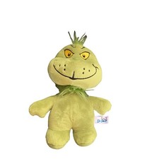 Dr Suess Grinch Plush Stuffed Doll Toy Aurora 2019 9 in Tall Green Christmas