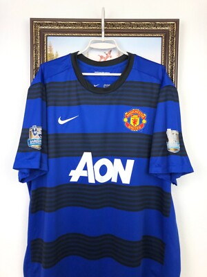 Manchester United Away football shirt 2011 Soccer Nike Jersey Mens