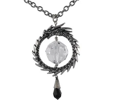 Sophia's Opus  Pendant (Retired) - Alchemy Gothic Gnostic Uroboros Dragon Totem