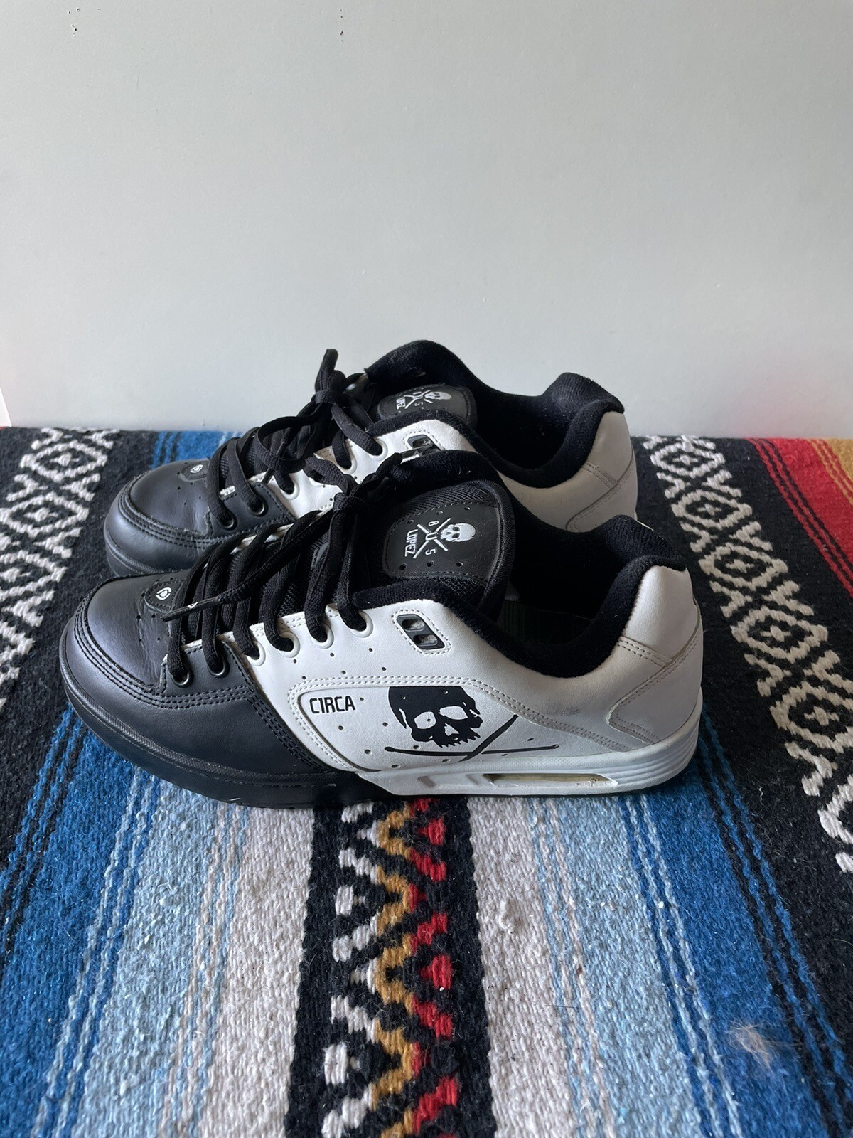 Vintage Early 2000s Circa Skull Skate Shoes Size 11.5… Gem