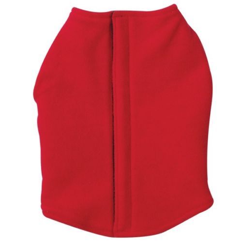 Dog Cat Apparel Clothes Zack & Zoey RED Fleece Vest w/ Ripstop Chest Unisex - Picture 6 of 6