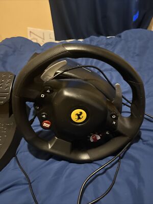 Thrustmaster T80 Ferrari Steering Wheel (PS4) (I Used For My Pc Also)